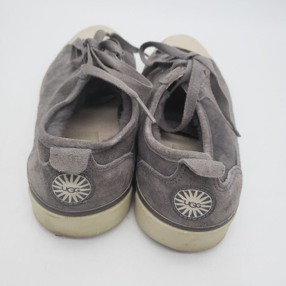 Ugg Evera Suede Gray Shearling Lined Sneaker Wome… - image 5